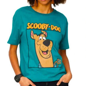 Scooby Doo women’s crewneck printed T-shirt  Sz L